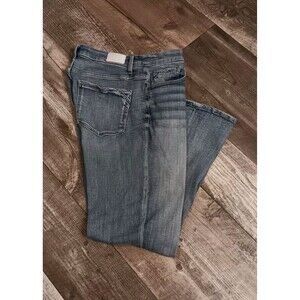 BKE Buckle Black Women 32x30 High Rise Boot Jeans Lightwash Stretch Revival Jean